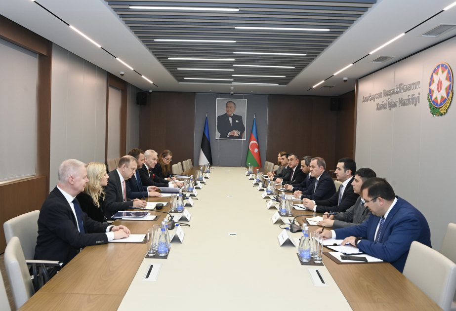 L’Azerbaïdjan et l’Estonie discutent des questions d'actualité inscrites à l'ordre du jour de la coopération bilatérale et multilatérale