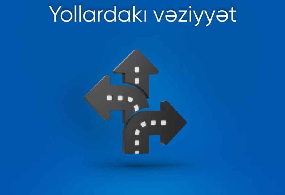Bakıda bir sıra yollarda nəqliyyatın hərəkətində sıxlıq yaranıb