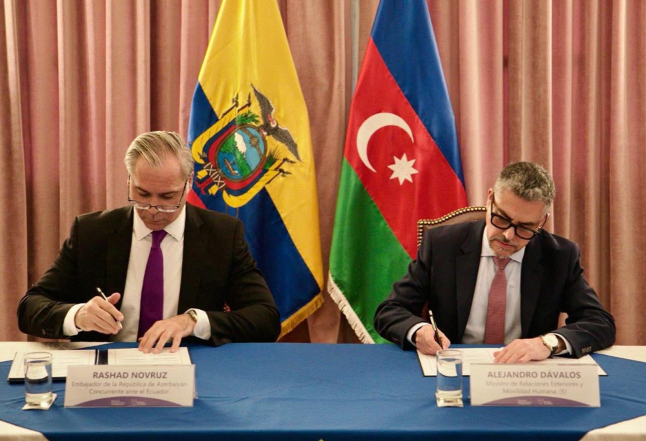 Azerbaijan’s ADA University, Ecuador’s Diplomatic Academy sign MoU
