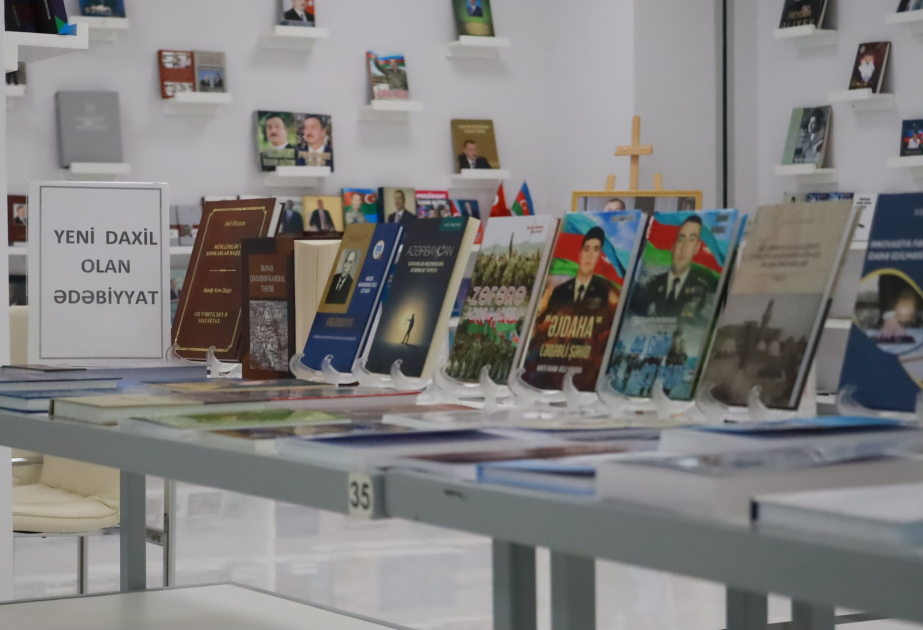 Mərkəzi Elmi Kitabxanaya yeni daxil olan ədəbiyyatın sərgisi keçirilir