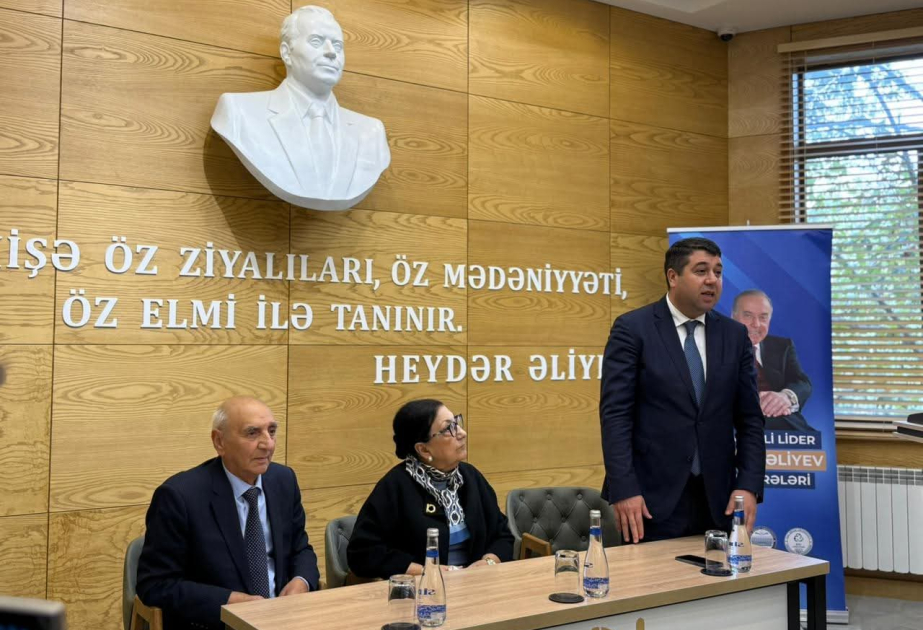 BDU-da “Heydər Əliyev mühazirələri” layihəsinin növbəti qonağı professor Dilarə Seyidzadə olub