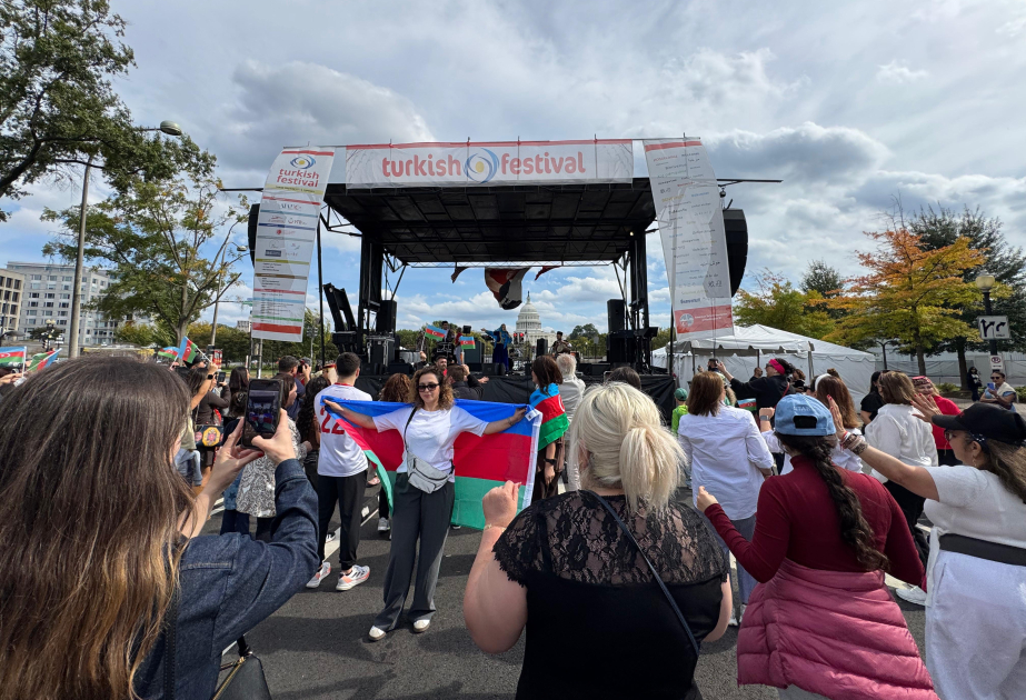 Vaşinqtonda keçirilən Türk Festivalında Azərbaycanın təqdimatı olub