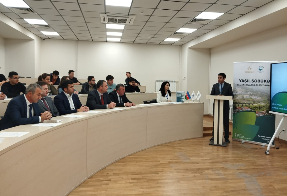 Le projet intitulé « Le réseau vert : plateforme d'innovation scientifique » inauguré à Khankendi
