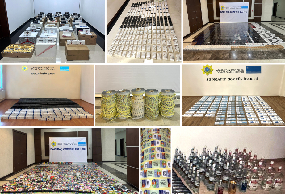 Bu il ölkəyə qanunsuz gətirilən 40 milyonadək siqaret dövriyyədən çıxarılıb