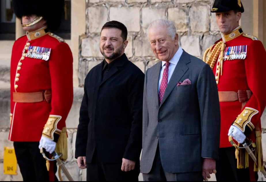 King Charles meets Zelensky at Windsor Castle