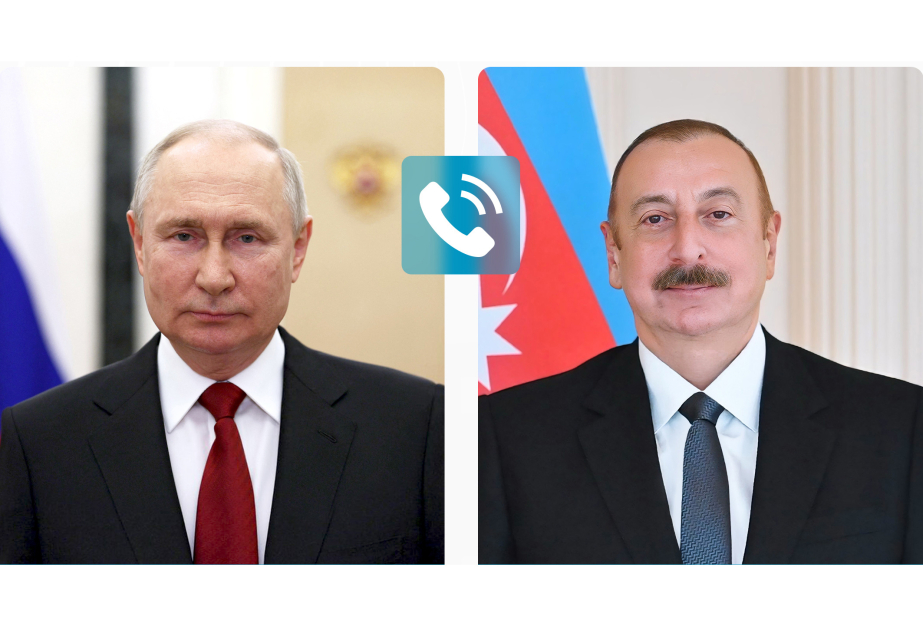 Präsident Wladimir Putin telefoniert mit Präsident Ilham Aliyev
