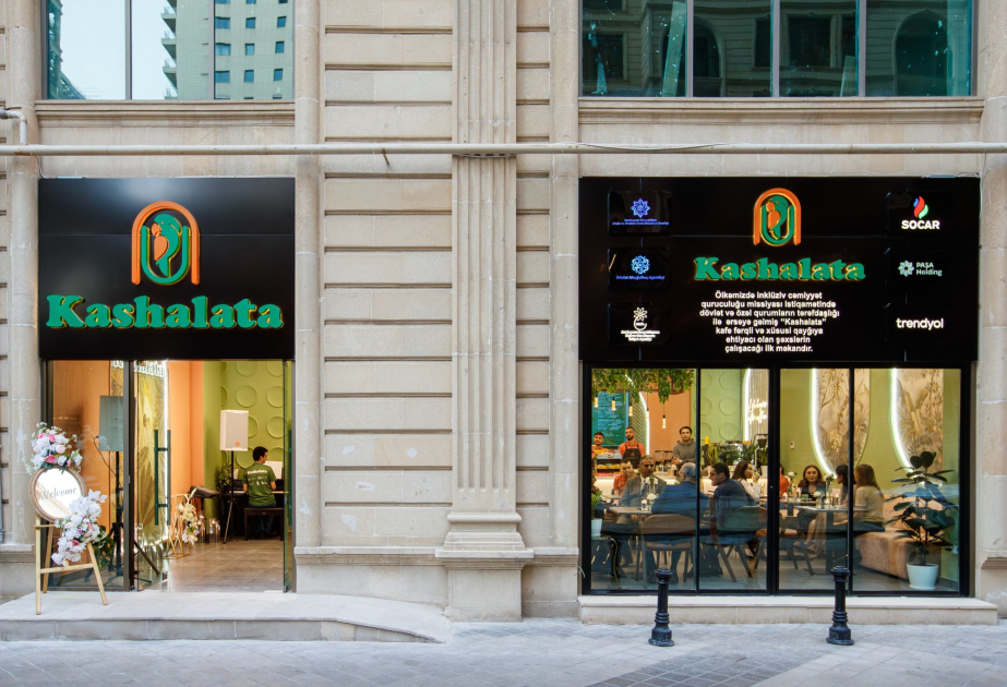 First inclusive café in Baku, “Kashalata”, continues its operations