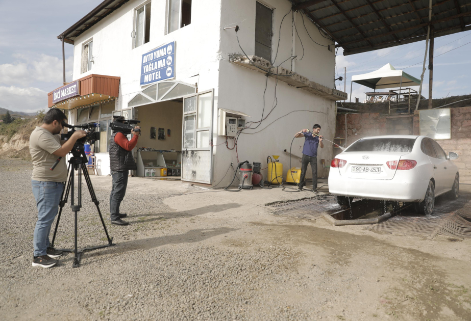 Xocalıda özünüməşğulluq proqramı çərçivəsində qurulmuş təsərrüfatlara mediatur təşkil edilib