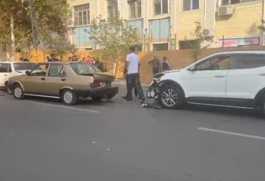 Naxçıvanda 3 avtomobil toqquşub