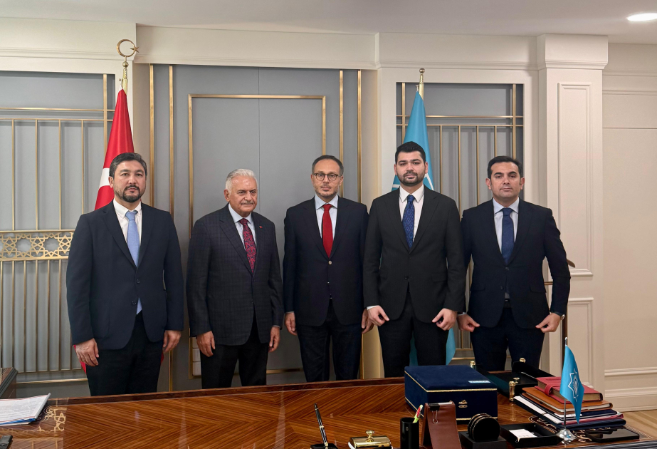 TÜRKPA Baş katibi Türk Dövlətləri Təşkilatının Ağsaqqallar Şurasının sədri ilə görüşüb