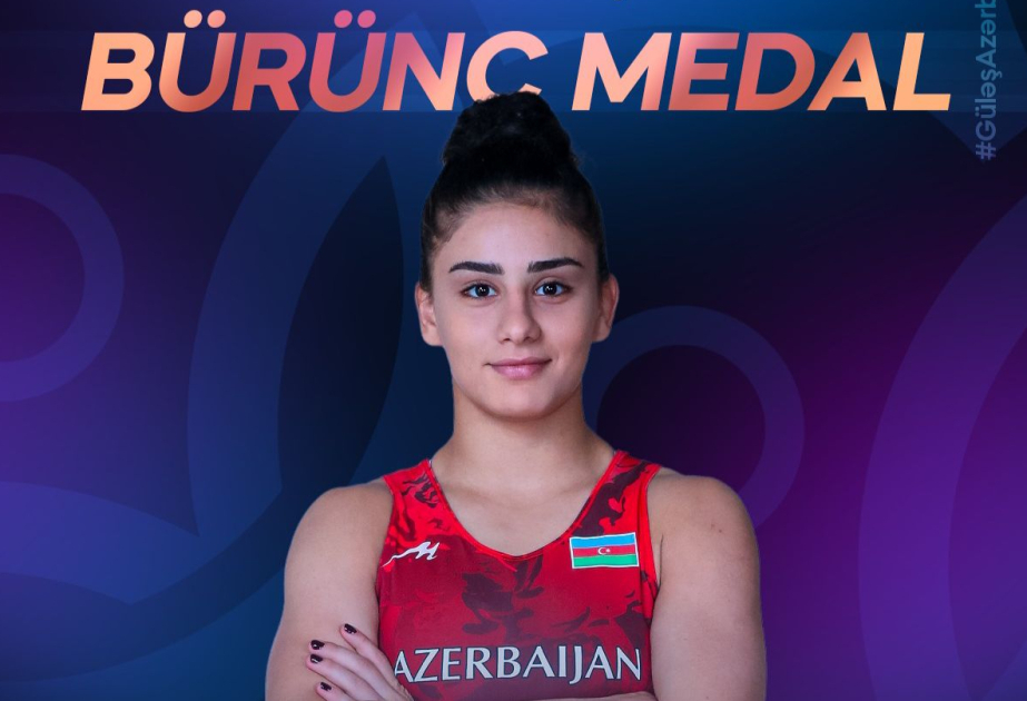 Азербайджанский борец завоевала бронзовую медаль чемпионата мира