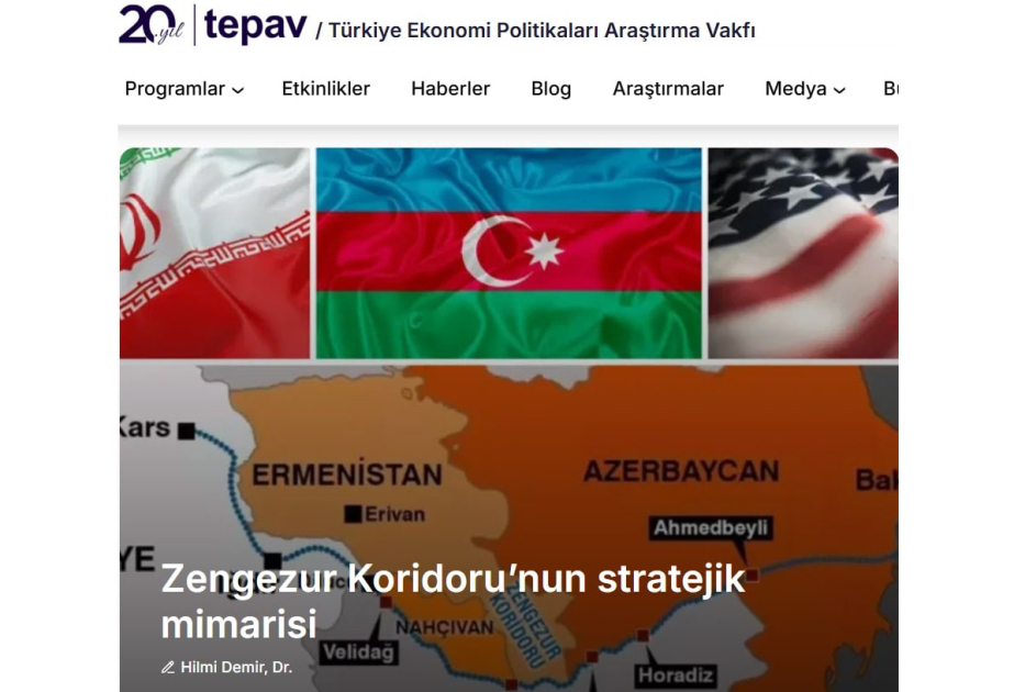 Turkish expert: The Zangezur corridor could change the geo-economic map of the South Caucasus
