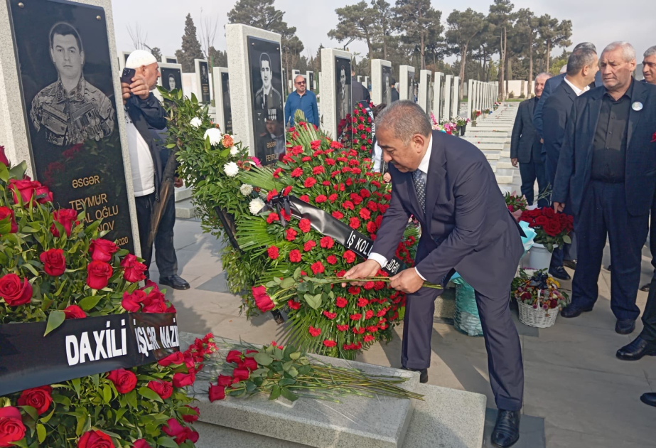 Vətən müharibəsi şəhidi Teymur Həsənovun xatirəsi anılıb