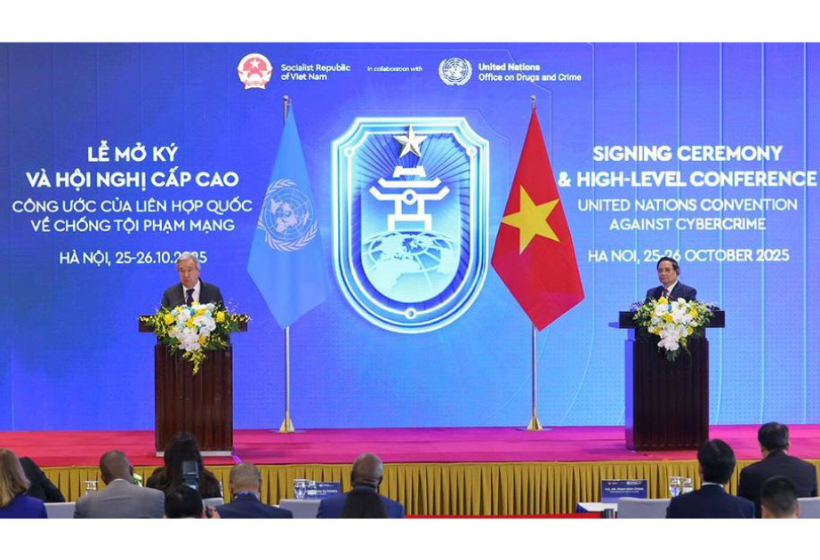 Sixty-five nations sign first UN treaty to fight cybercrime, in milestone for digital cooperation