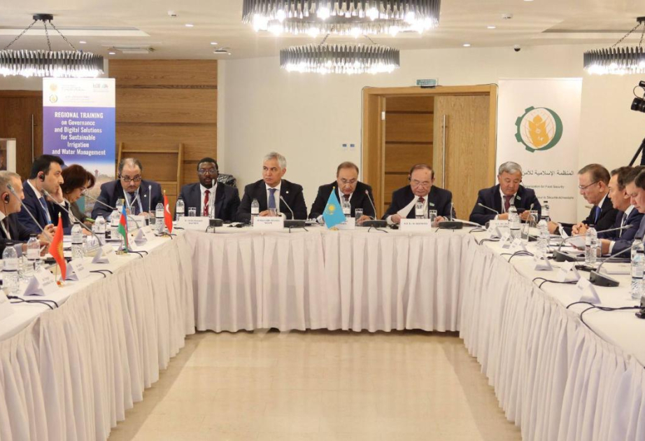 Azerbaiyán estuvo representado en una capacitación regional sobre gestión de recursos hídricos en Astaná