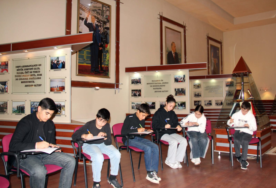 Daşkəsəndə şagirdlər arasında “Şanlı Zəfər tariximiz” mövzusunda müsabiqə keçirilib
