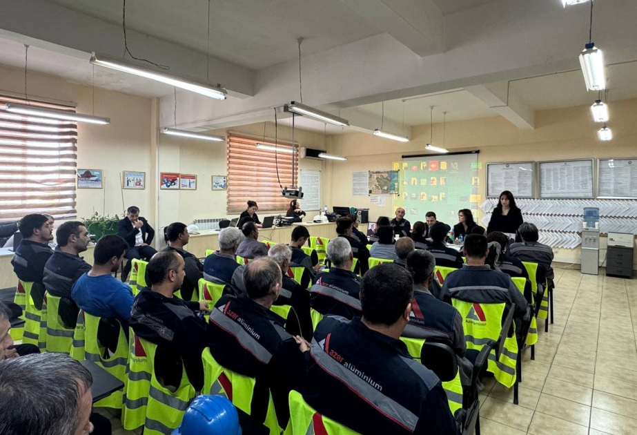 Gəncədə əməyin mühafizəsinə dair xüsusi təlimlər keçirilir