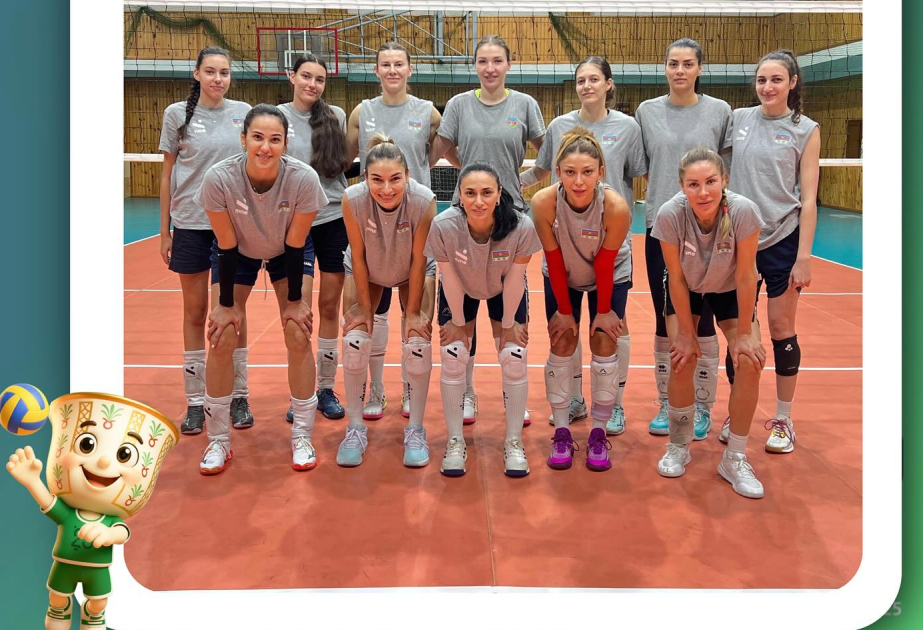 Aserbaidschans Frauen-Volleyballnationalmannschaft bereitet sich in Baku auf die Islamischen Spiele der Solidarität vor