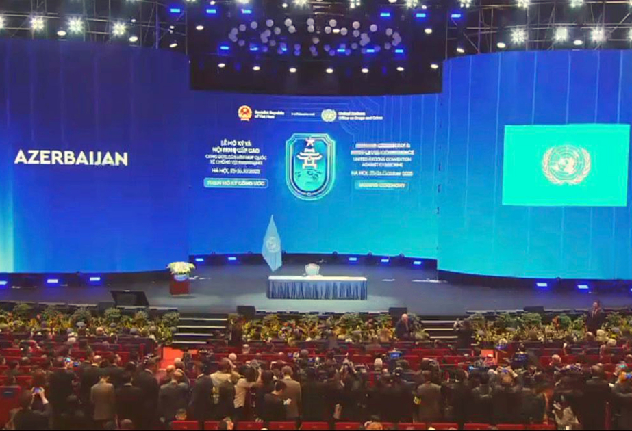 Azerbaijan signs UN Convention against Cybercrime