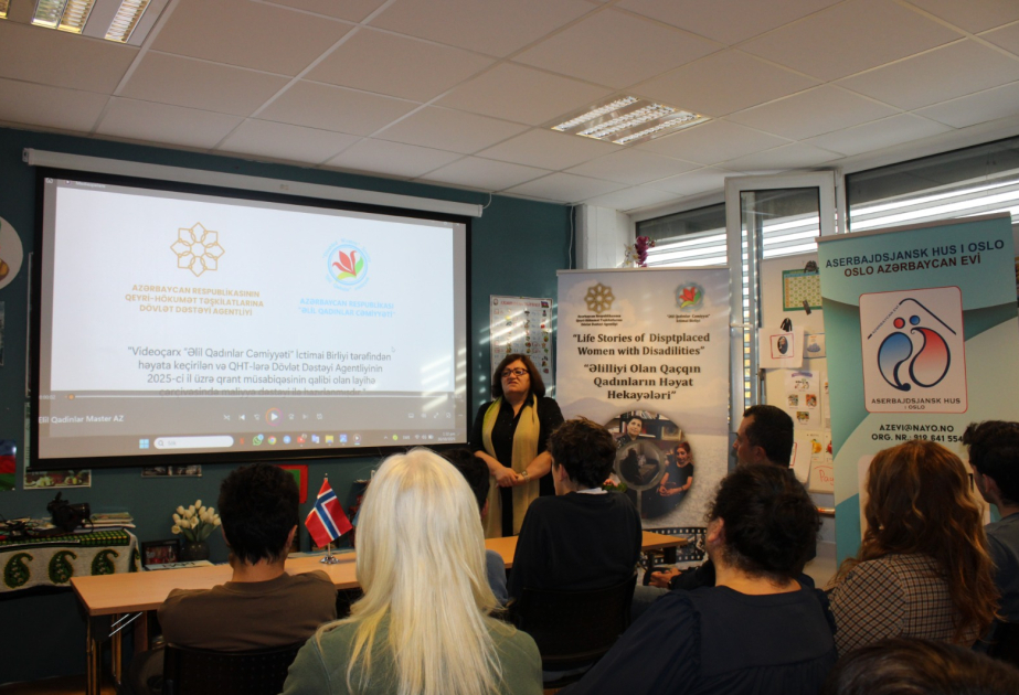 Oslo hosts presentation of video clip titled “Life Stories of Refugee Women with Disabilities”