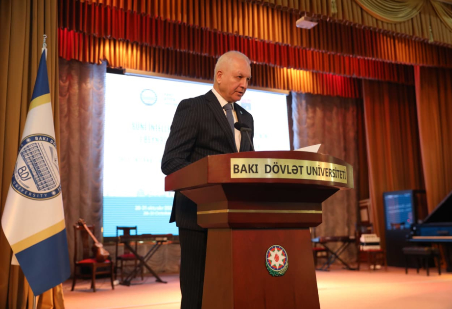 Şahin Mustafayev: Süni intellekt Türk dünyasında yeni imkanlarla yanaşı, yeni çağırışlar da yaradır
