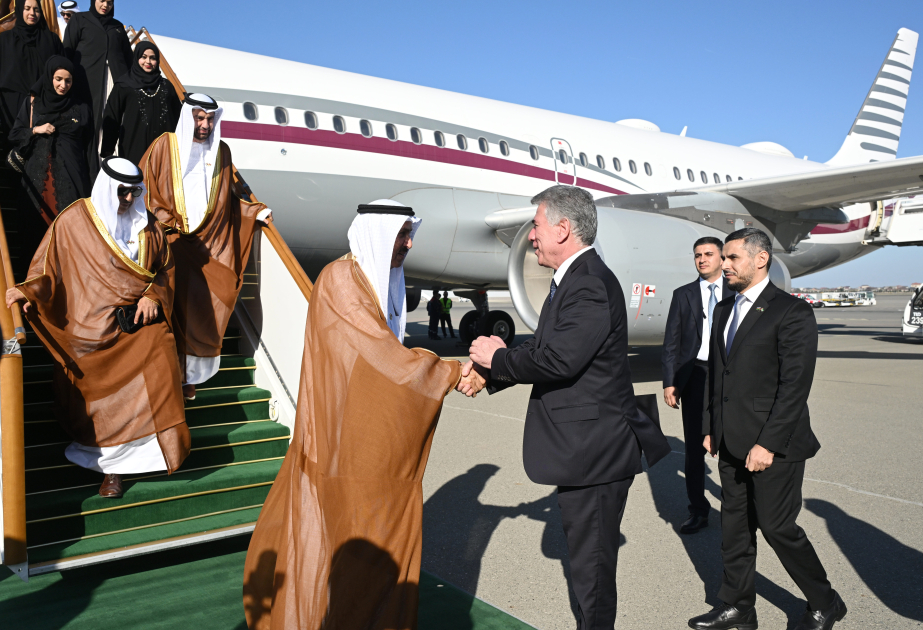 Le président du Conseil national fédéral des Émirats arabes unis entame une visite officielle en Azerbaïdjan