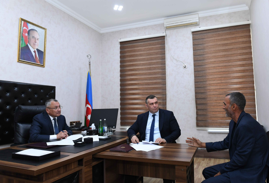 Dövlət Komitəsində vətəndaşların müraciətləri dinlənilib