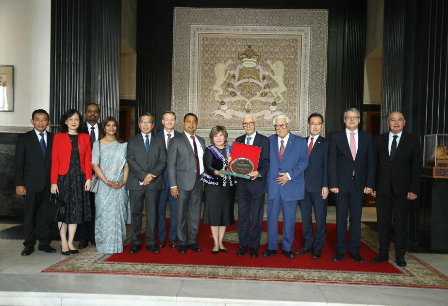 سفراء بلدان آسيا والمحيط الهادي بالمغرب في زيارة لمجلس النواب المغربي