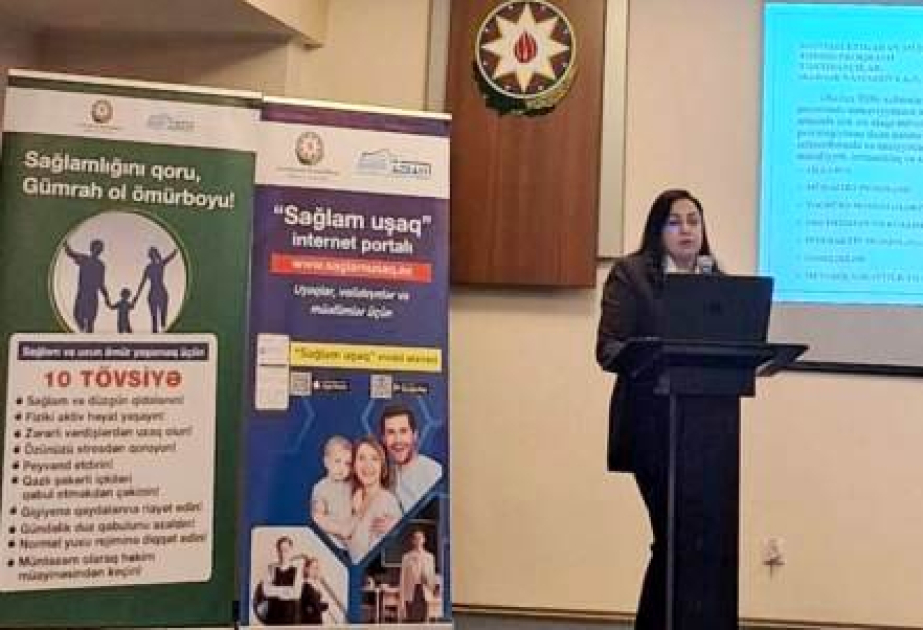 Pediatrların qurultayında “Uşaqların sağlamlığı: məktəbin və cəmiyyətin prioriteti” mövzusunda fikir mübadiləsi aparılıb