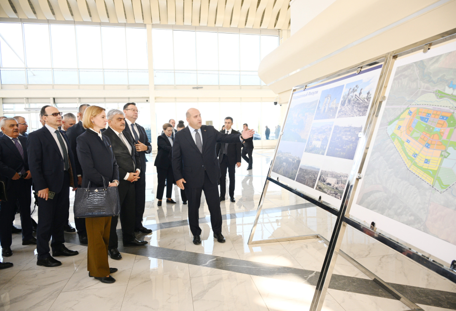 Заместитель премьер-министра Беларуси Наталья Петкевич посетила Физулинский район