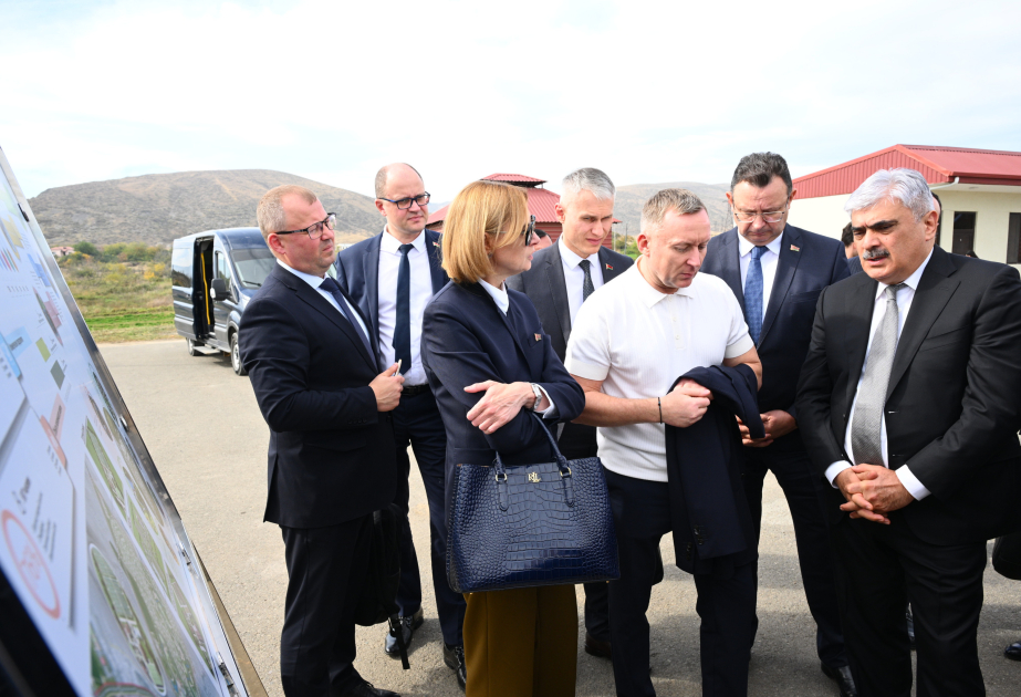 Belarus Baş nazirinin müavini Ağdama səfər edib - YENİLƏNİB  VİDEO