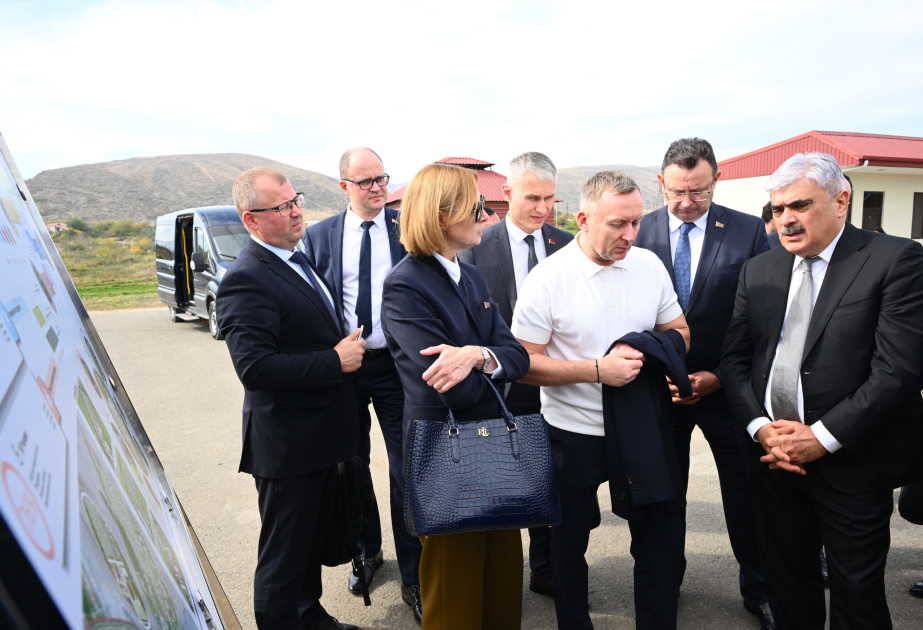 Co-chairs of Azerbaijan-Belarus Joint Intergovernmental Commission visit Aghdam