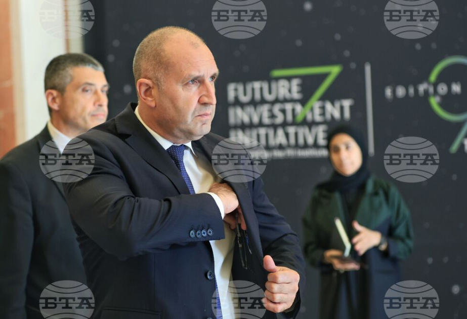 Bulgarian President Radev in Saudi Arabia: Bulgarian ministries should be much more active in attracting investment