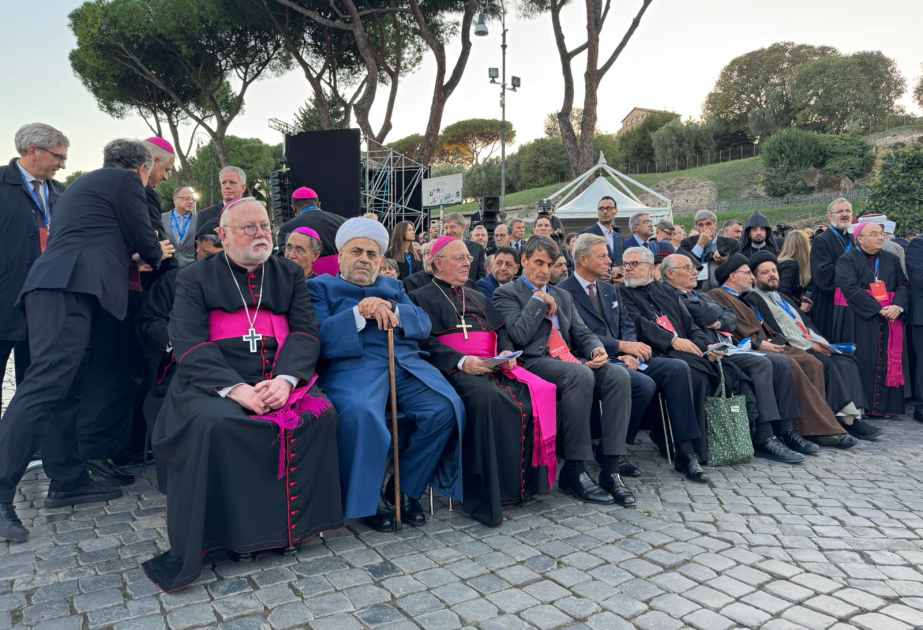 Vorsitzender des Amtes für Muslime im Kaukasus nimmt an internationalem Friedenstreffen „Daring Peace“ in Rom teil