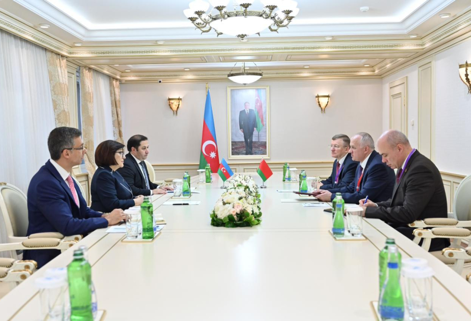 Azərbaycan və Belarus arasında qarşılıqlı maraq doğuran məsələlər haqqında fikir mübadiləsi aparılıb