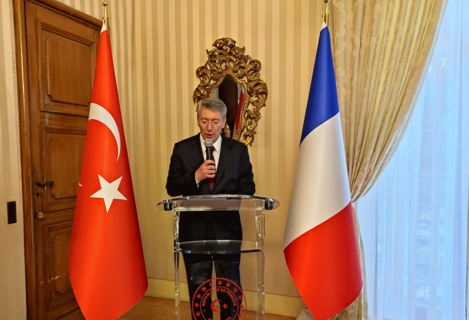 Parisdə Türkiyə Cümhuriyyətinin 102-ci ildönümü təntənə ilə qeyd edilib