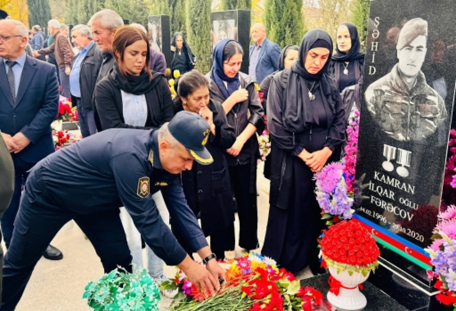 Şirvanda Vətən müharibəsi şəhidi Kamran Fərəcovun xatirəsi anılıb
