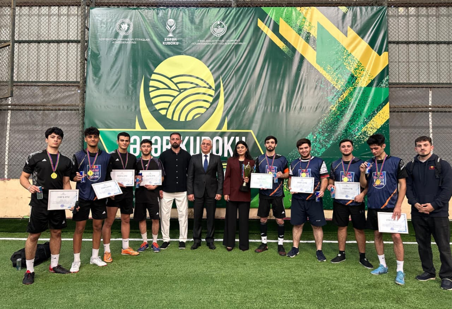 Pedaqoji Universitetdə Zəfər Gününə həsr olunan fakültələrarası futbol turniri yekunlaşıb