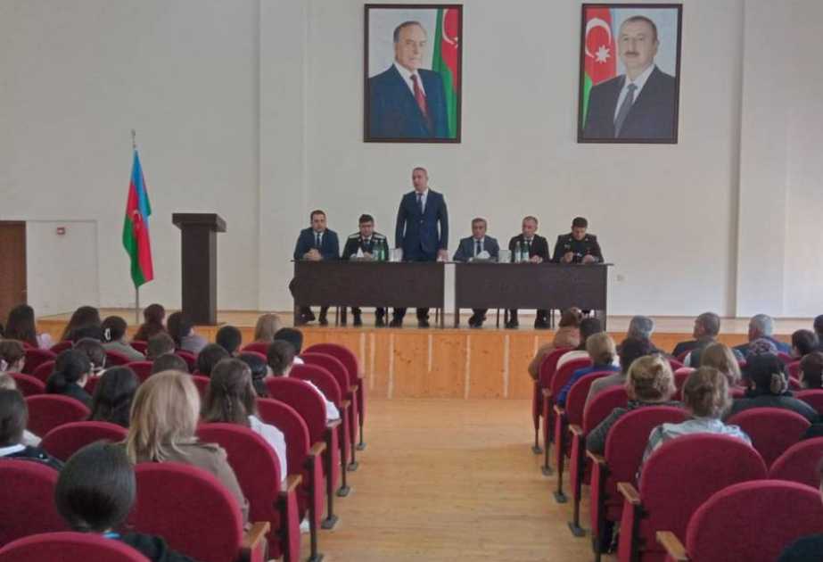 Qusarda narkotiklərlə mübarizə ilə bağlı maarifləndirici tədbir keçirilib