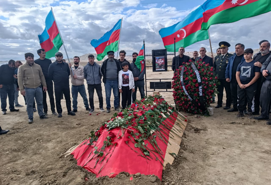 В Гарадагском районе прошли похороны пропавшего без вести шехида Фикрета Азизова ВИДЕО