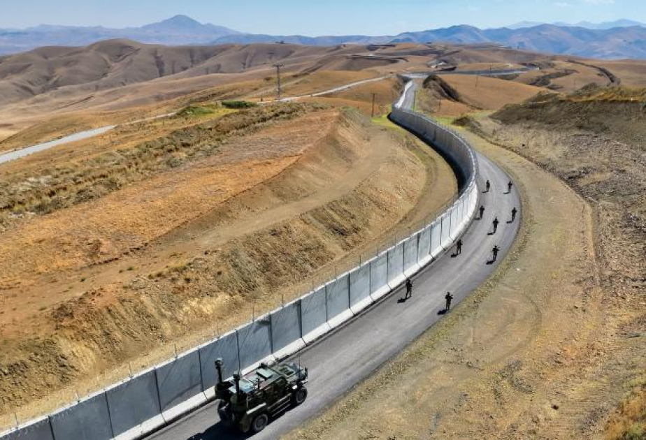 Beton divarlar Türkiyənin quru sərhədlərinin 44 faizinə qədərini əhatə edir