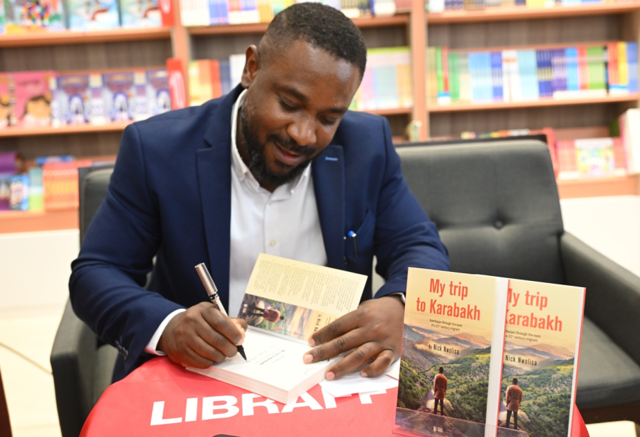 Presentación del libro "Mi viaje a Karabaj" del autor nigeriano