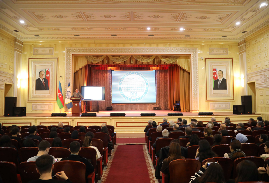 BDU-nun məzunu, Yaponiyanın Okinava Elm və Texnologiya Universitetinin professoru ilə görüş keçirilib