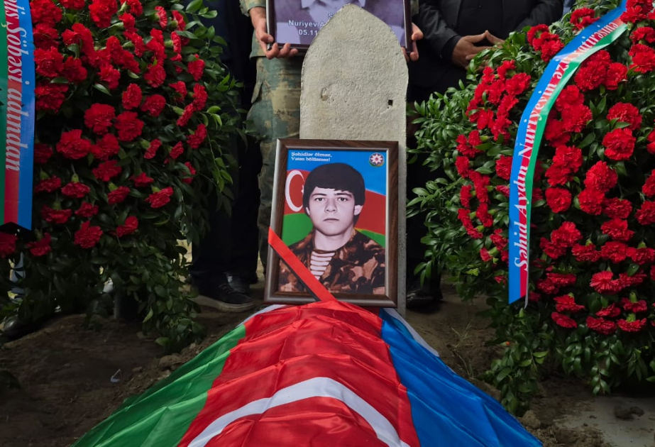 Считавшийся пропавшим без вести шехид Айдын Нуруев похоронен в Гёйчае