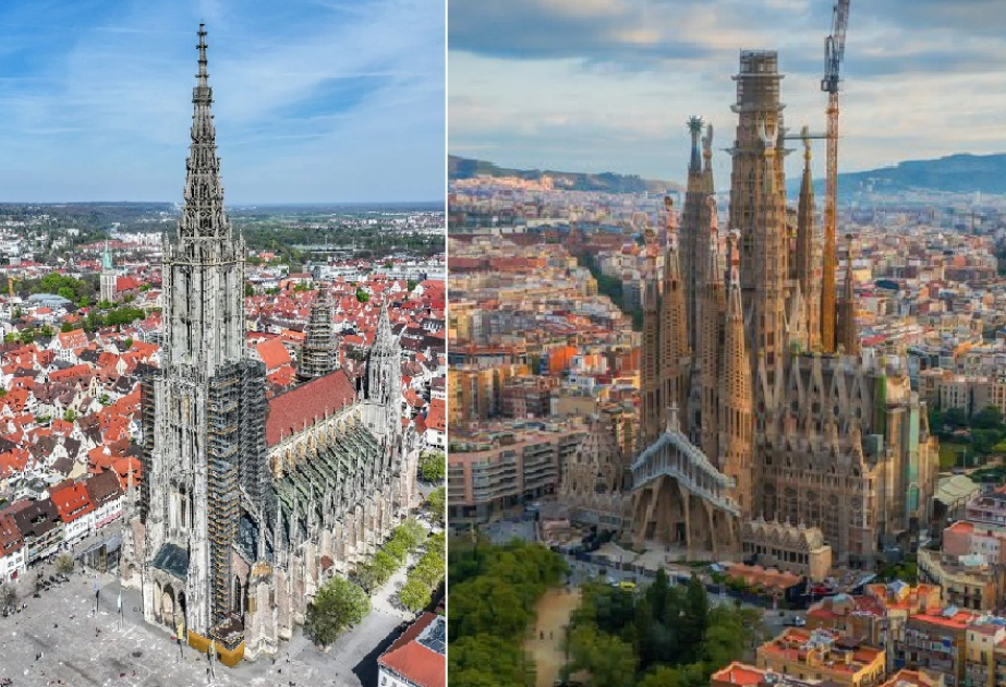 Barselonadakı Saqrada Familia dünyanın ən hündür kilsə qülləsi adını qazanıb