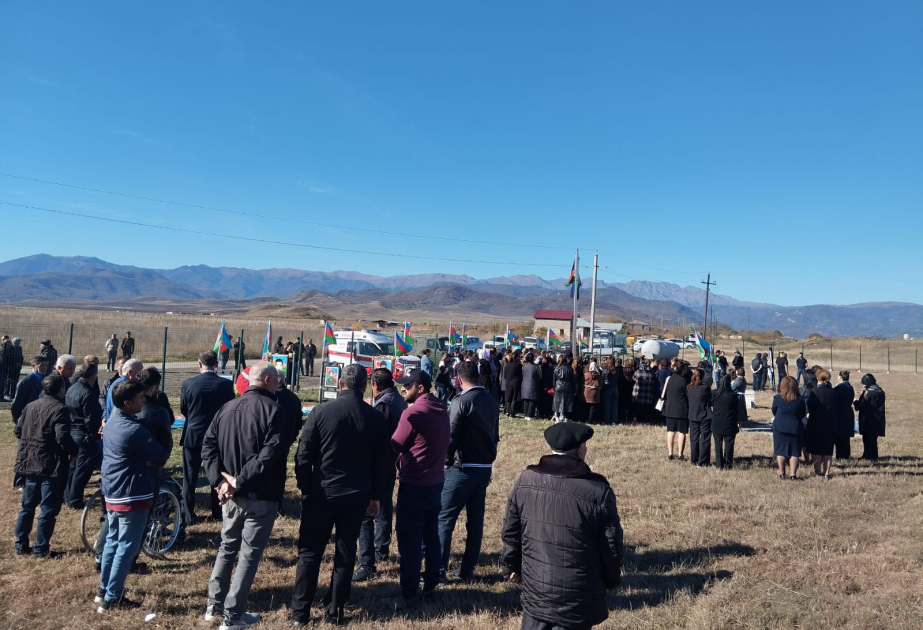 Считавшиеся пропавшими без вести шехиды Первой Карабахской войны похоронены в Ходжалы ВИДЕО