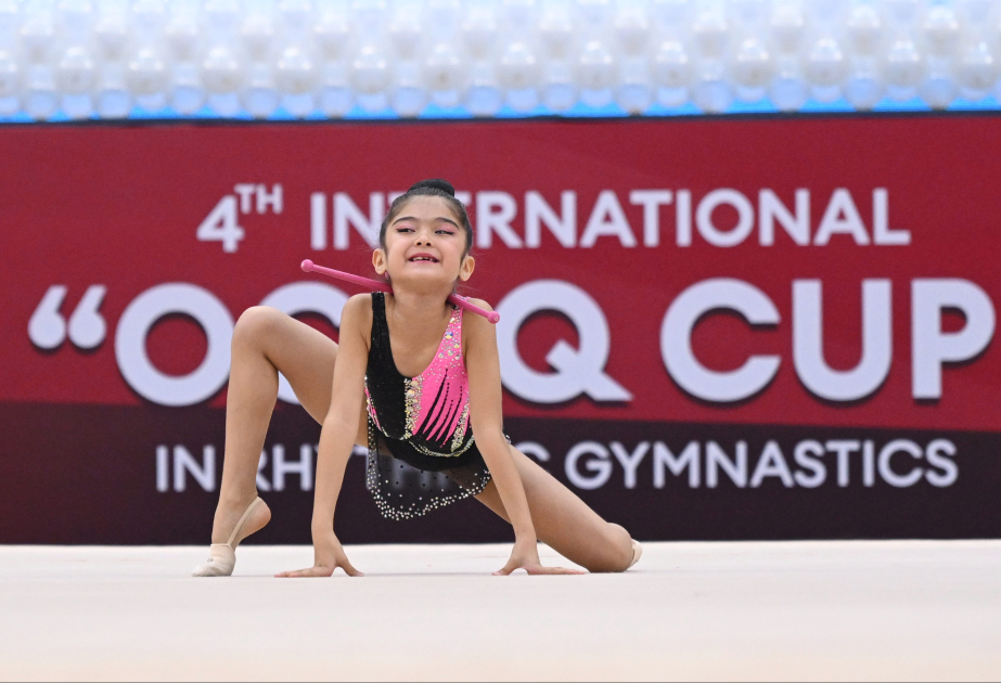 Bakıda bədii gimnastika üzrə beynəlxalq “Ocaq Cup” turniri start götürüb