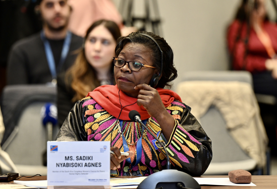 ناشطة كونغولية في باكو: الاستعمار البلجيكي عمّق عدم المساواة للمرأة في الكونغو