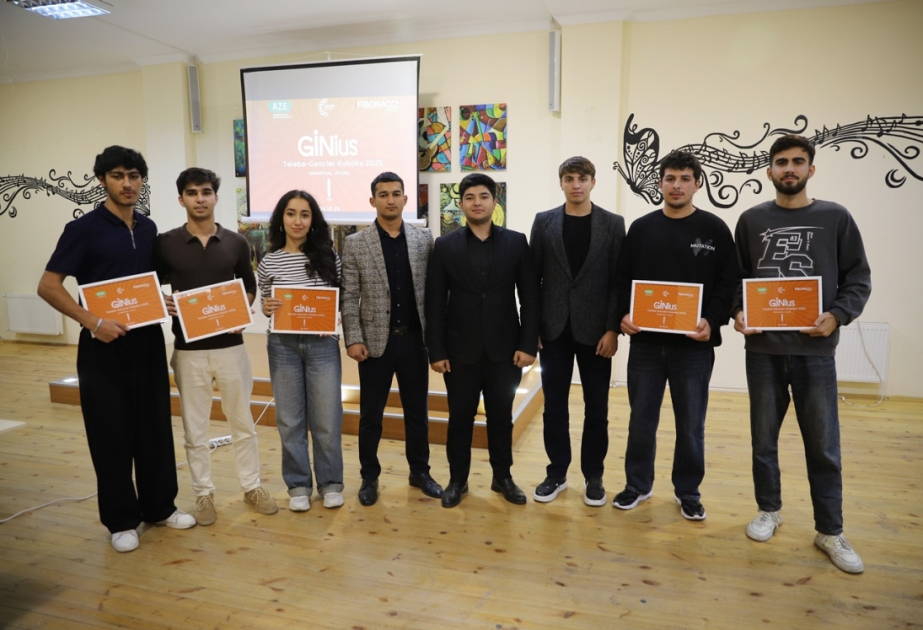 GDU-nun komandası intellektual oyunun birincisi olub