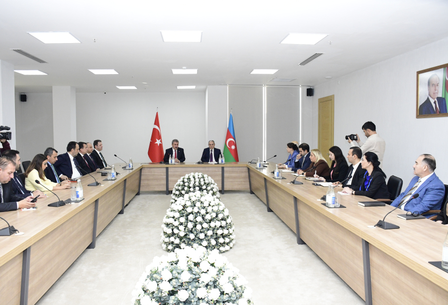 Meeting between Azerbaijani and Turkish political parties held at YAP headquarters